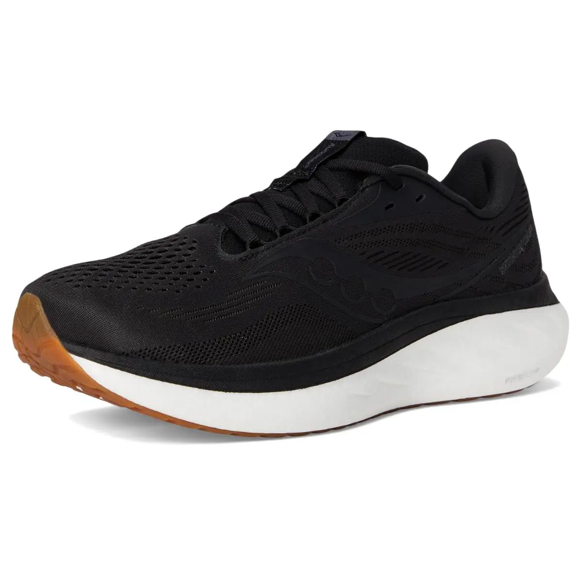 Saucony shoes - Black/Gum 5