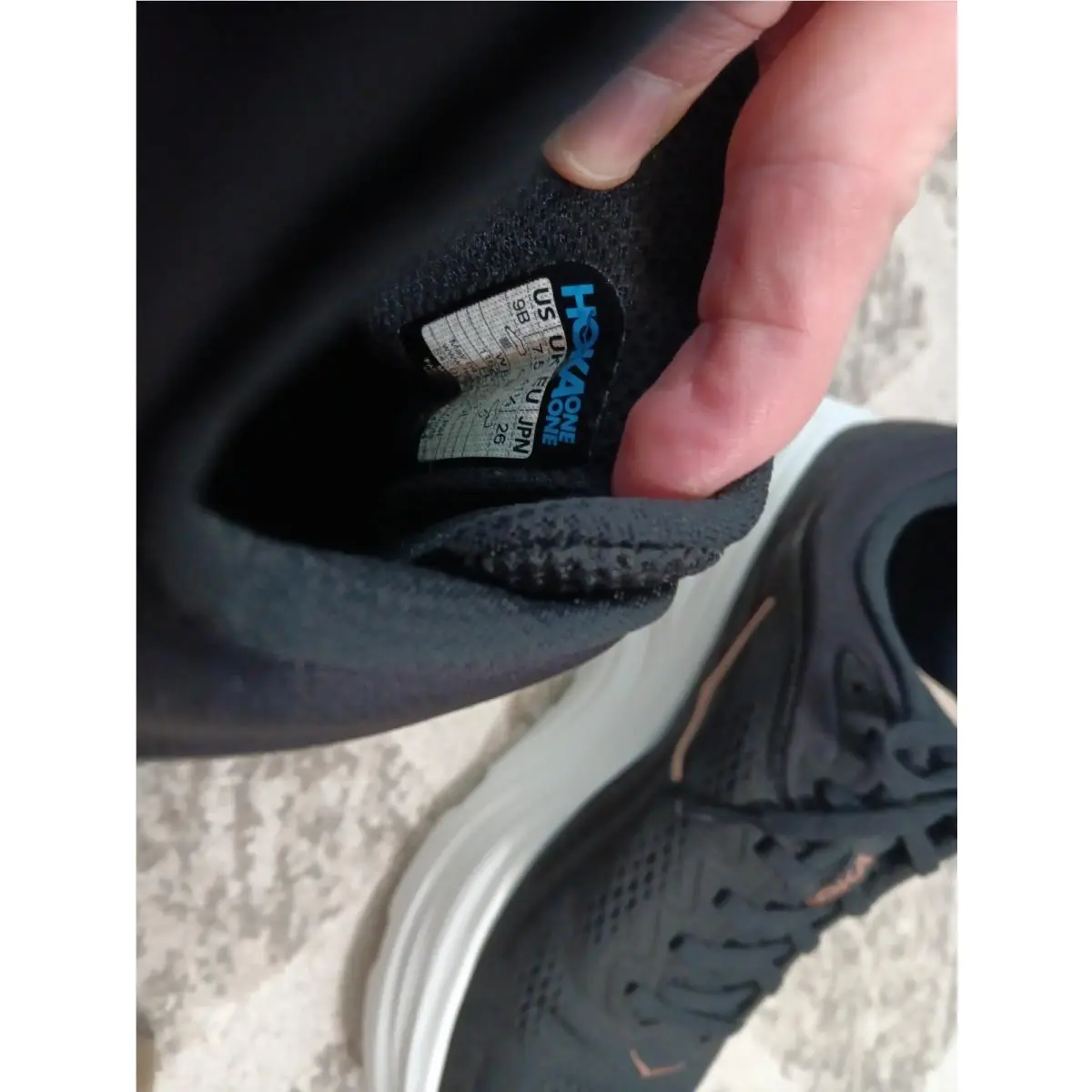 Hoka shoes - Hoka One One Bondi - One One Bondi - 1162012 - Black 11