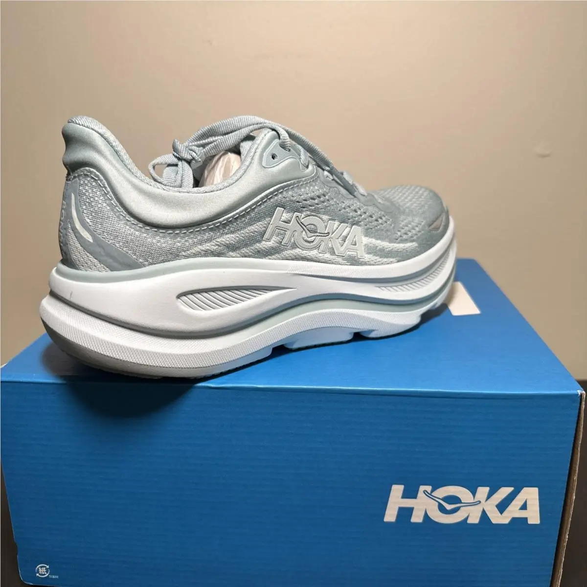 Hoka shoes - Hoka Bondi 9 - Bondi - 1162012 - Raindrop Ash Grey 0