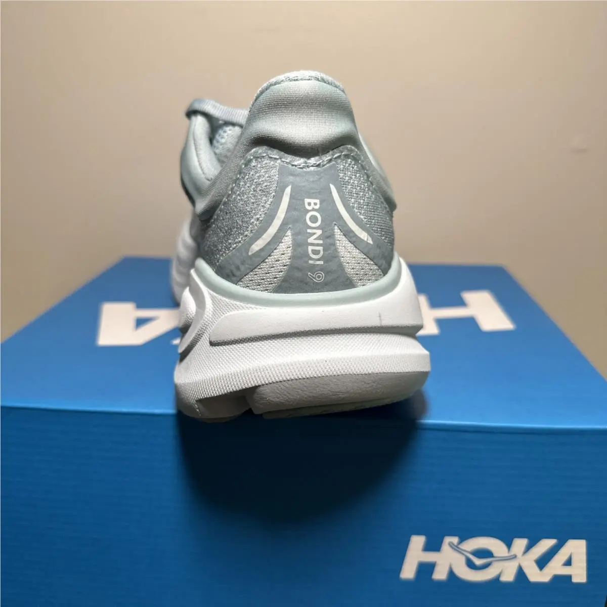 Hoka shoes - Hoka Bondi 9 - Bondi - 1162012 - Raindrop Ash Grey 1