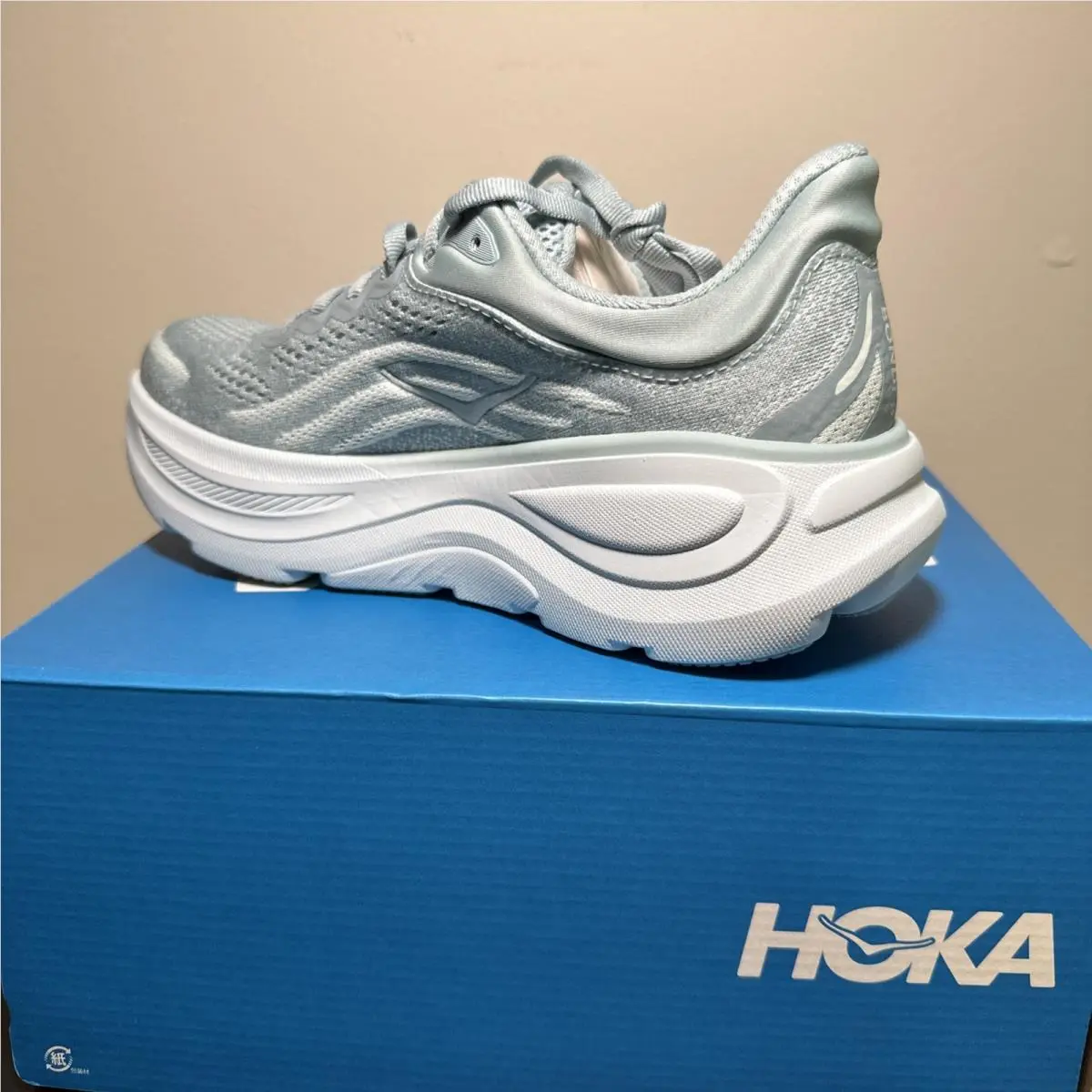 Hoka shoes - Hoka Bondi 9 - Bondi - 1162012 - Raindrop Ash Grey 2