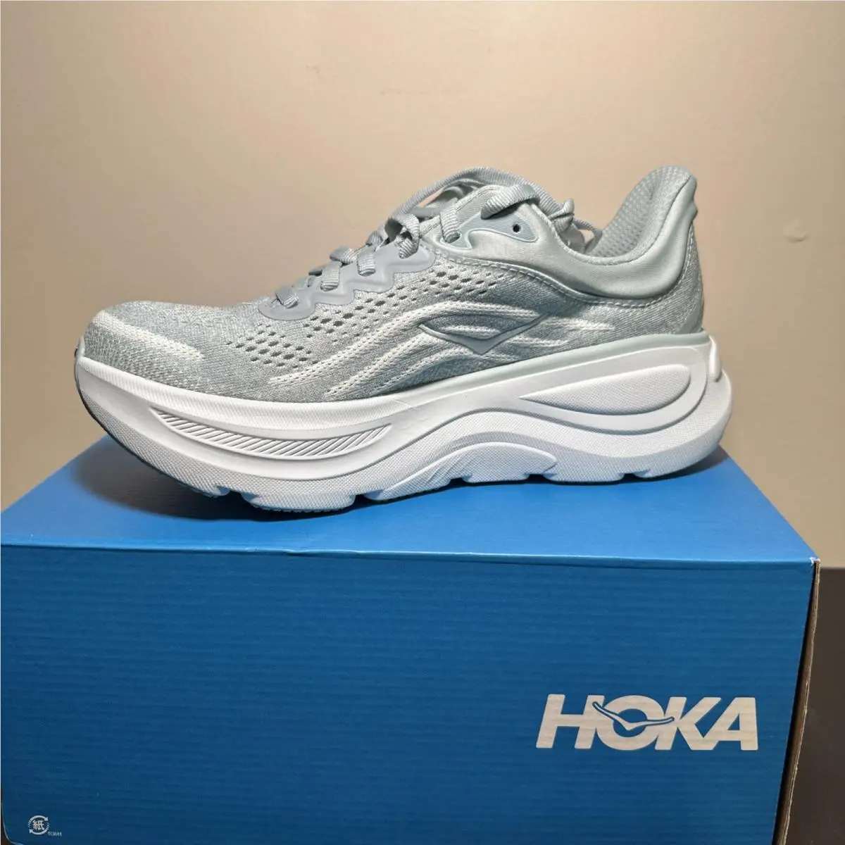 Hoka shoes - Hoka Bondi 9 - Bondi - 1162012 - Raindrop Ash Grey 3