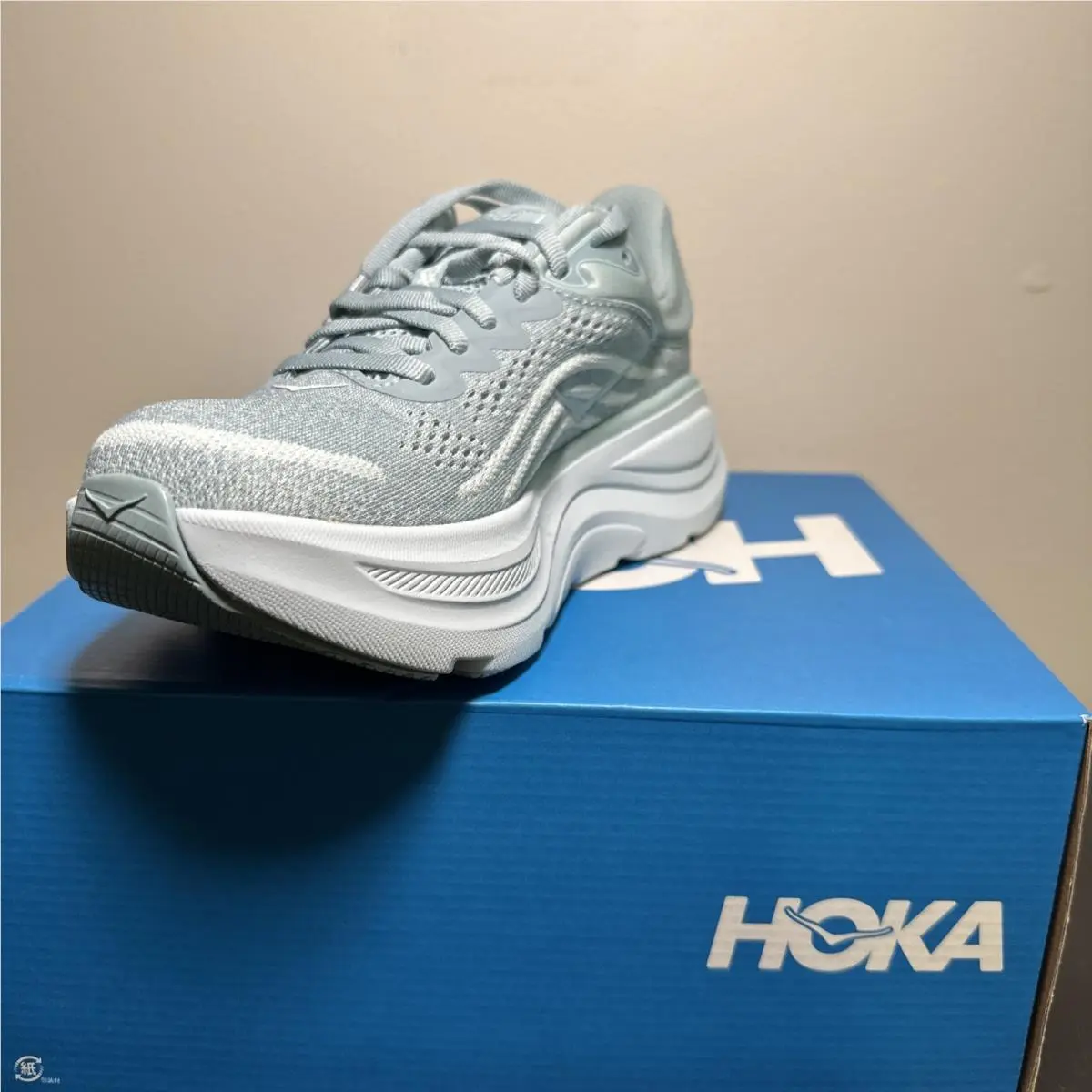 Hoka shoes - Hoka Bondi 9 - Bondi - 1162012 - Raindrop Ash Grey 4