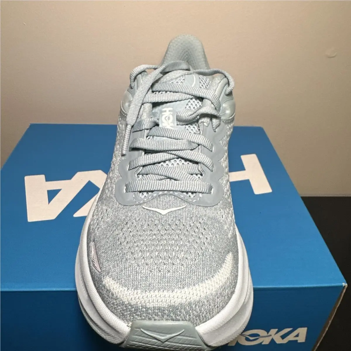 Hoka shoes - Hoka Bondi 9 - Bondi - 1162012 - Raindrop Ash Grey 6