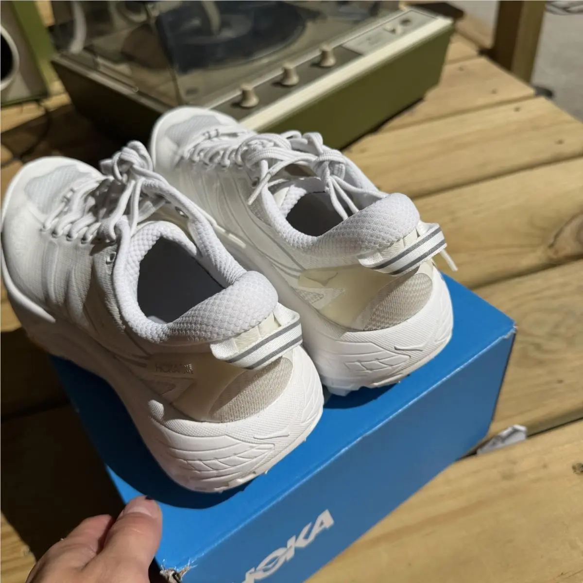 Hoka shoes - Hoka One One Mafate 2 - 1126851 WLRC - White 2