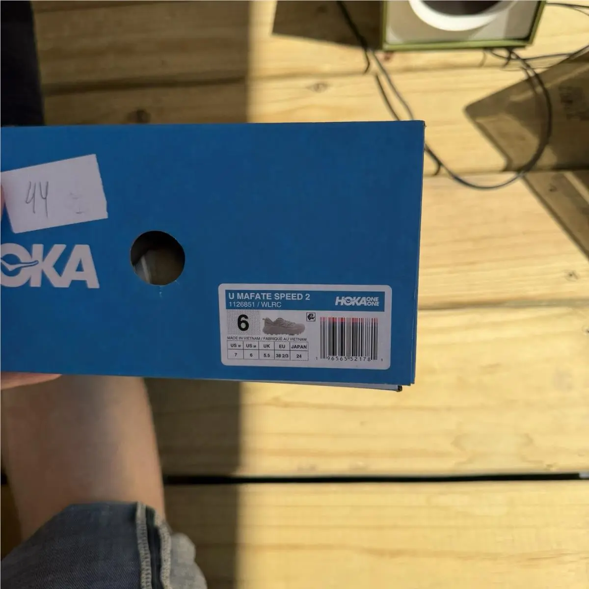Hoka shoes - Hoka One One Mafate 2 - 1126851 WLRC - White 6