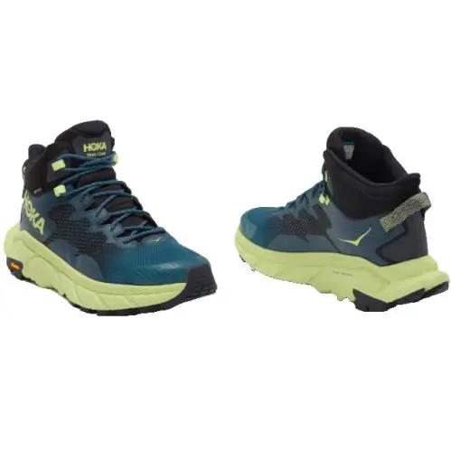 Hoka shoes - Blue Graphiti / Blue Coral 3
