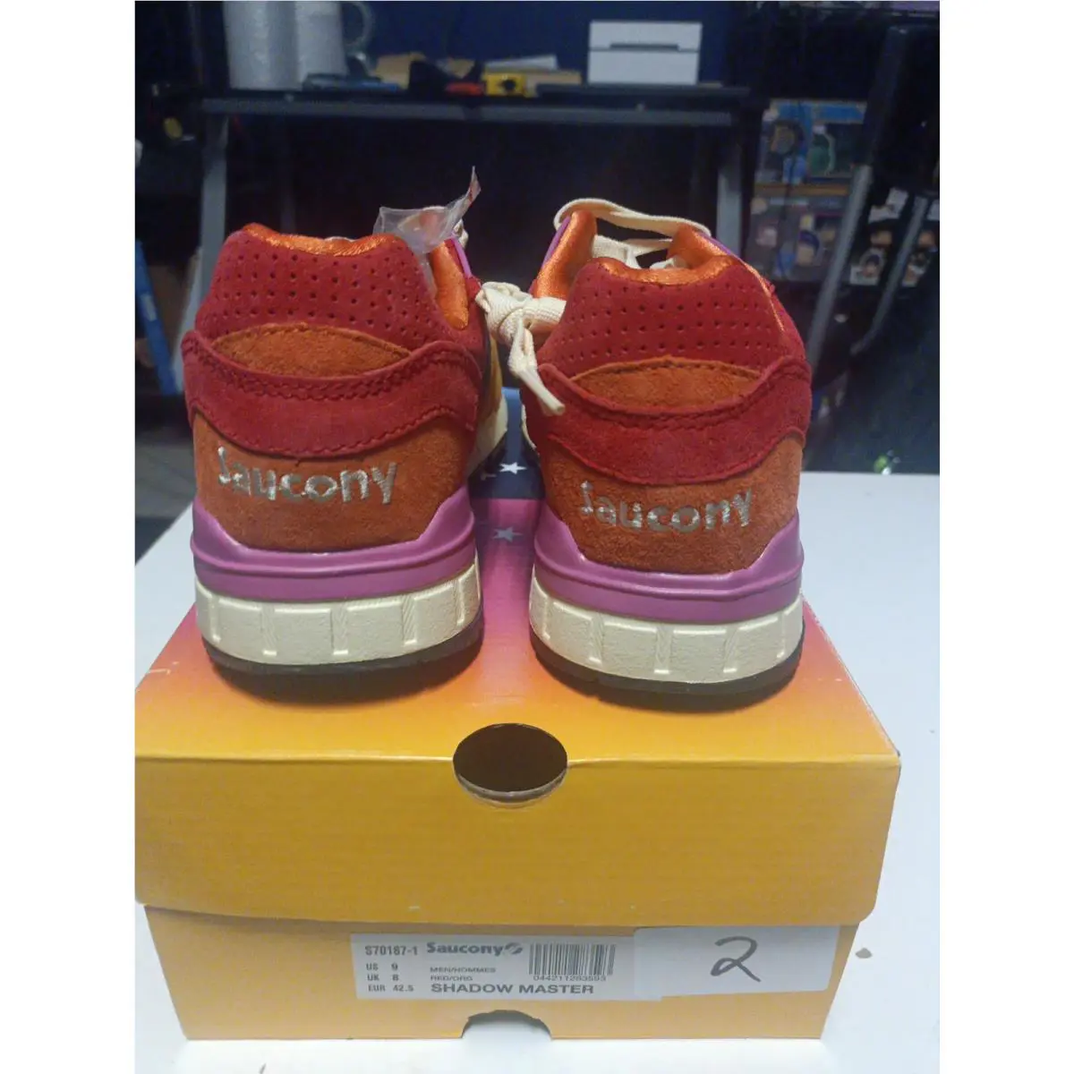 Saucony shoes - Saucony Ubiq x Shadow Master - S70187-1 - Orange 2