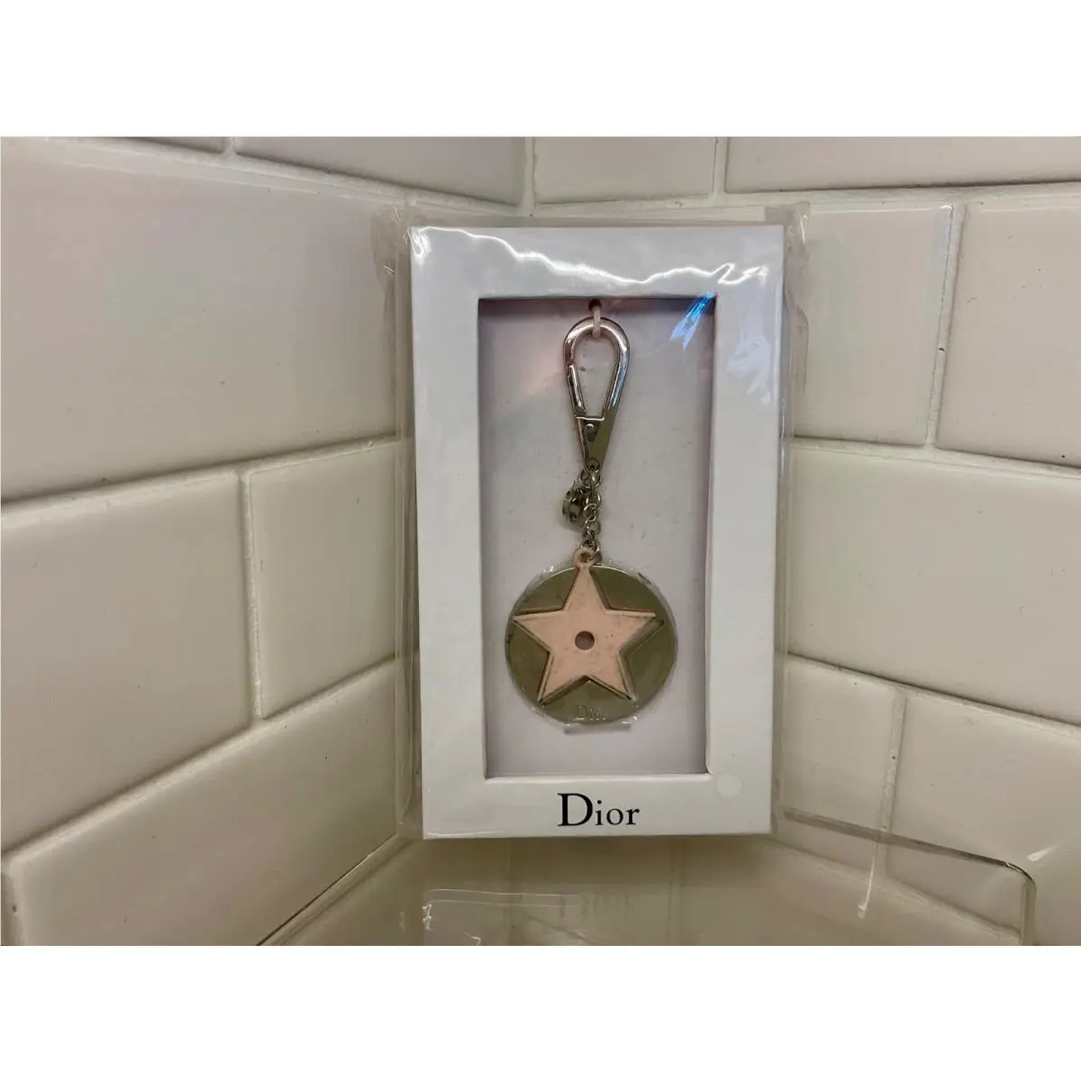 Dior Star Key Chain Bag Charm