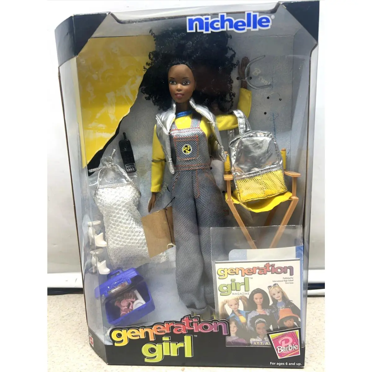 Barbie Generation Girl Nichelle Doll African American 1998 Mattel Nrfb