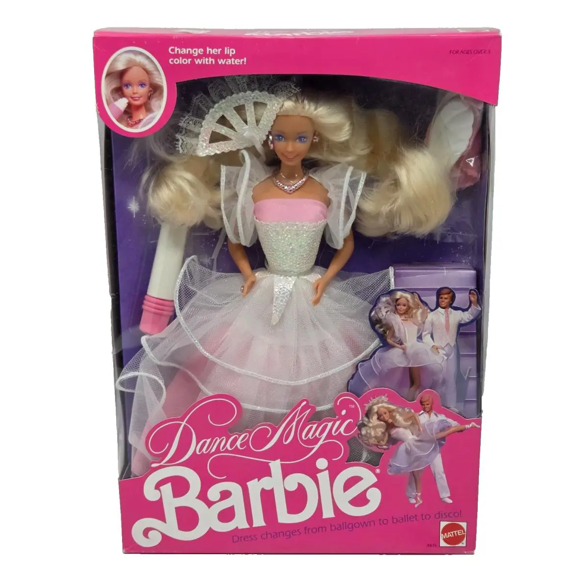 Vintage 1989 Dance Magic Barbie Doll 4836 Mattel