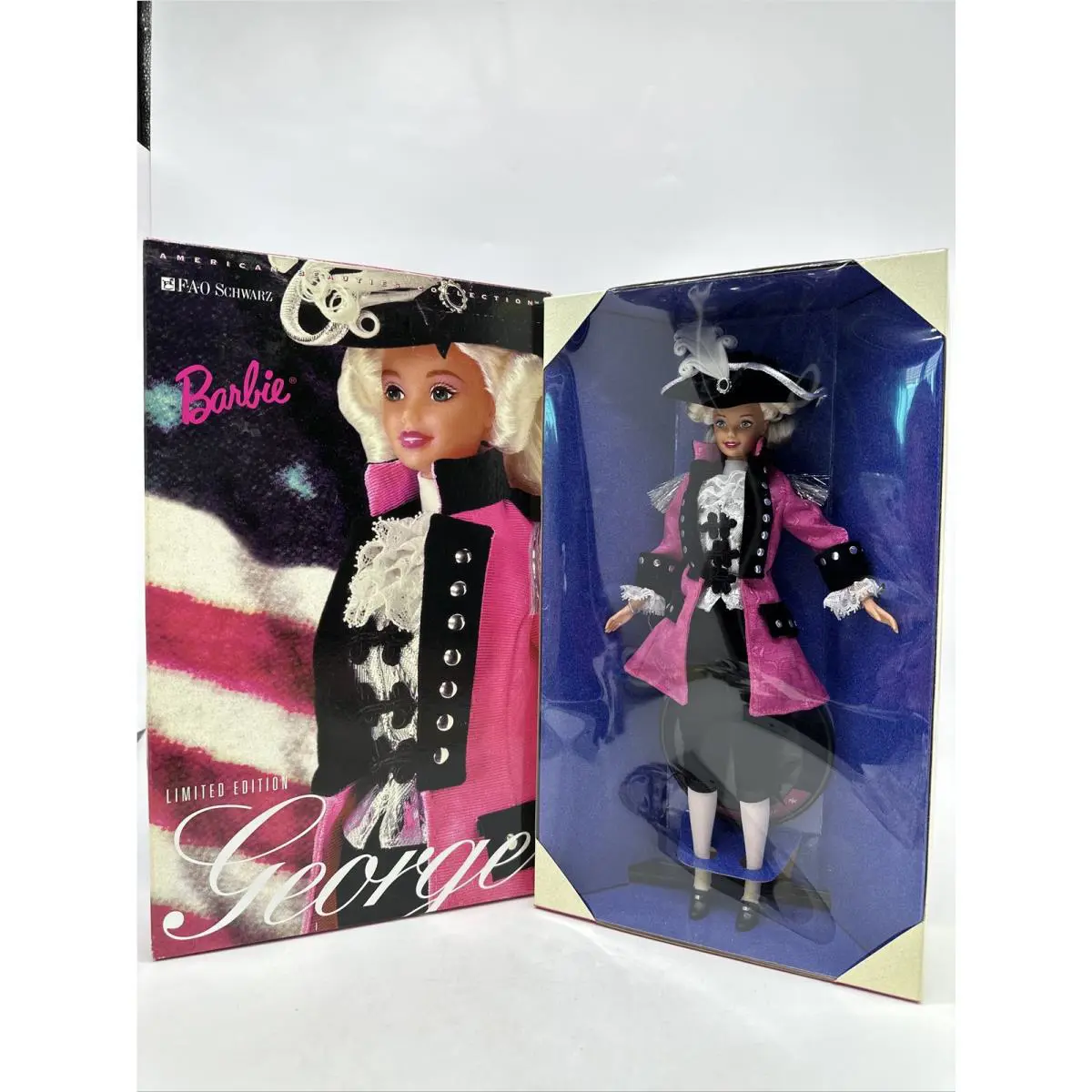 American Beauties Collection Vintage Limited Edition George Washington Barbie