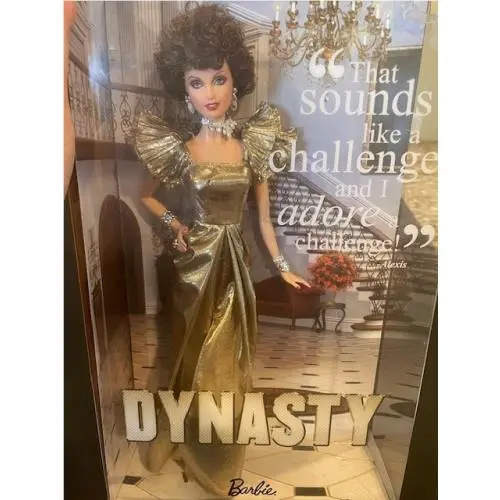 2010 Barbie Collector Dynasty Alexis Doll Mattel T7906 Pink Label Nrfb - Doll Hair: Black