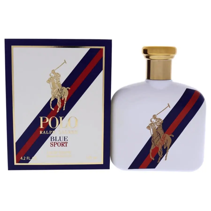 Polo Blue Sport by Ralph Lauren Eau de Toilette Spray For Men 4.2oz