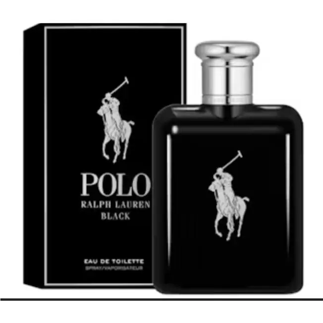 Polo Black Cologne Perfume Ralph Lauren 2.5 oz 75 ml Edt Spray Men Box