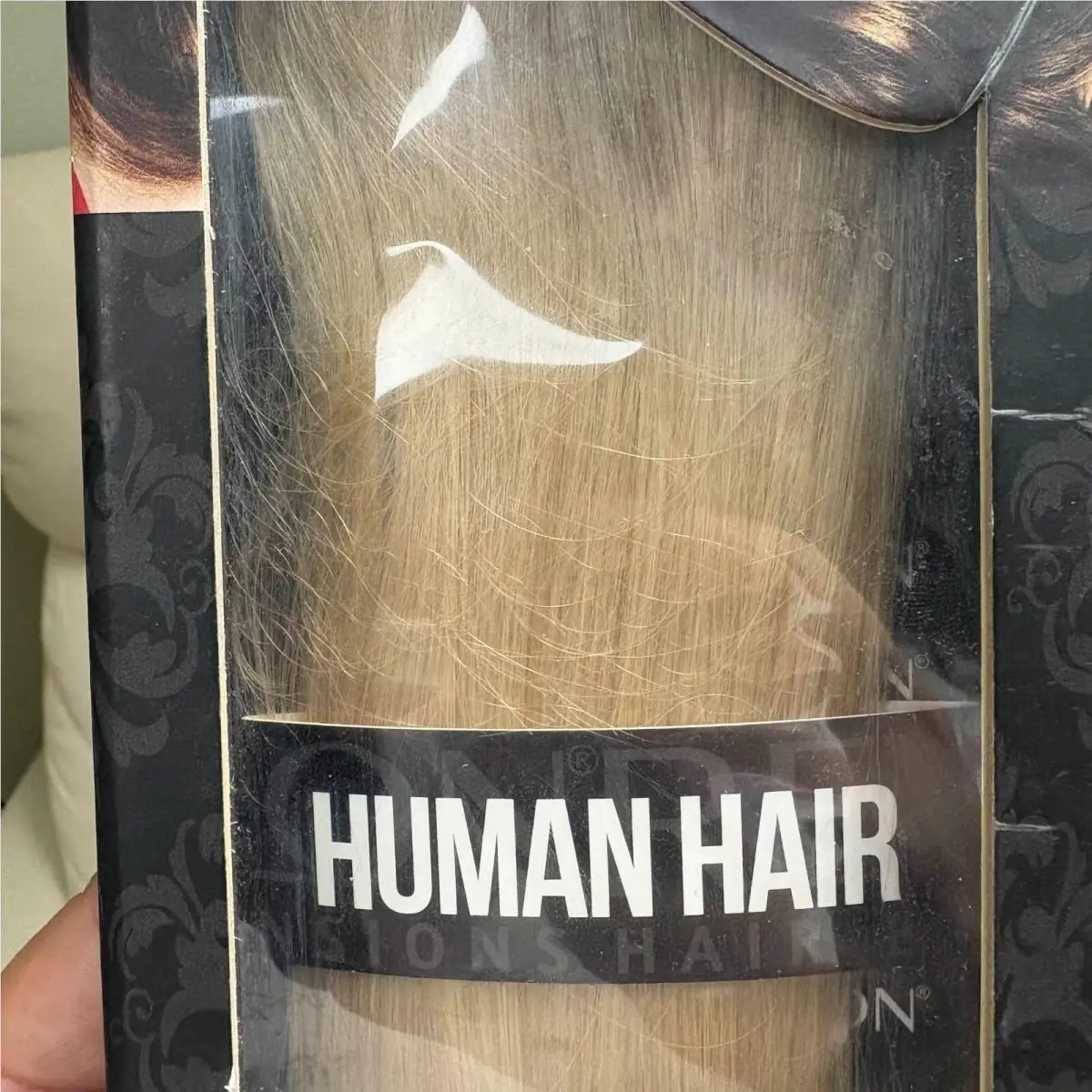 Human Hair 18 Halo Extensions by Revlon Human Hair- 613 6/16/12