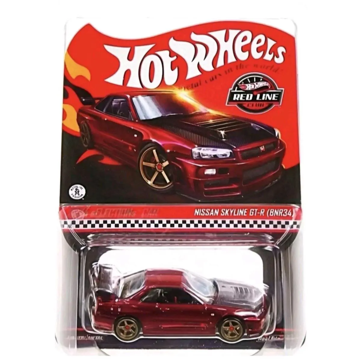 Hot Wheels Collectors Nissan Skyline Gt-r BNR34 Rlc Exclusive Selections