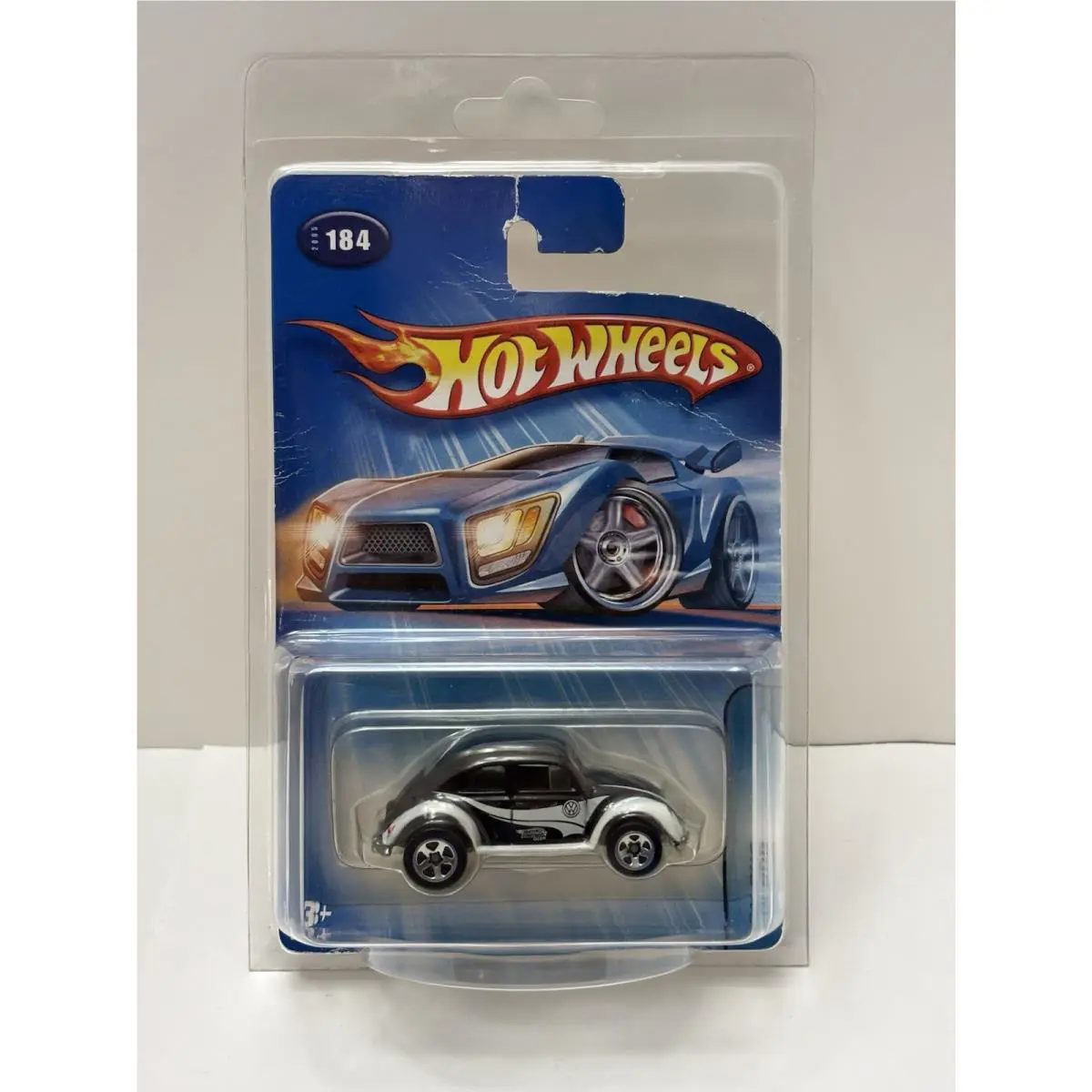 Hot Wheels Super Rare VW Bug Mail In Mystery Car 2004 Black No Cracks Bad Card