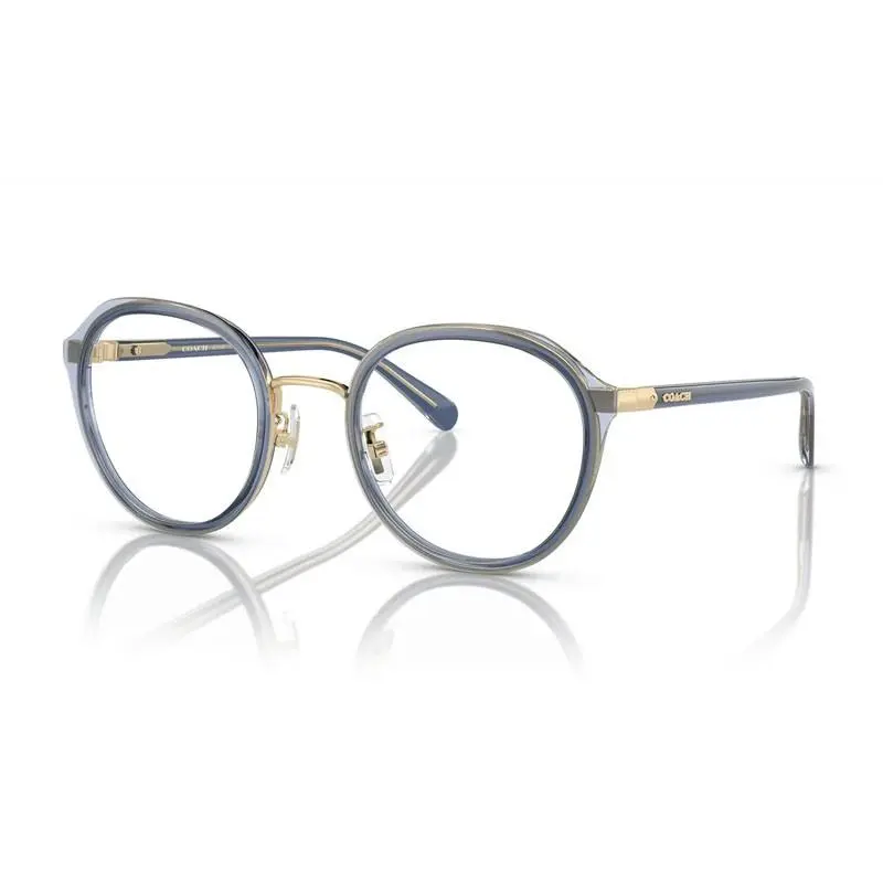 Coach HC5162 9435 Transparent Blue/light Gold 50mm Eyeglasses