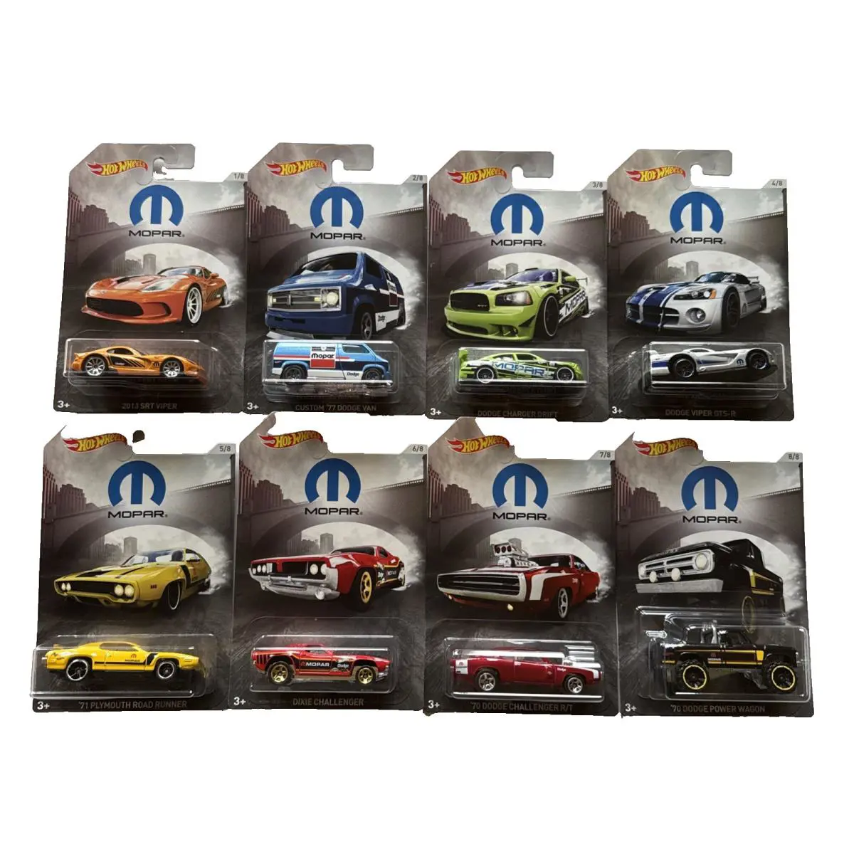 Hot Wheels 2017 Mopar Complete Set