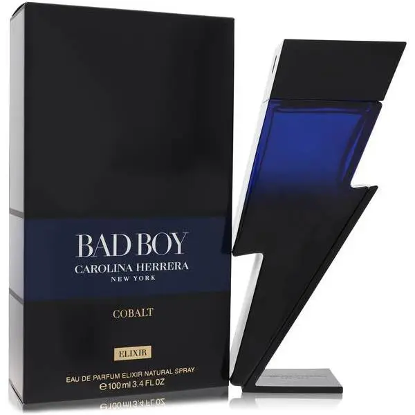Bad Boy Cobalt Elixir Carolina Herrera 3.4 oz 100 ml Eau De Parfum Spray