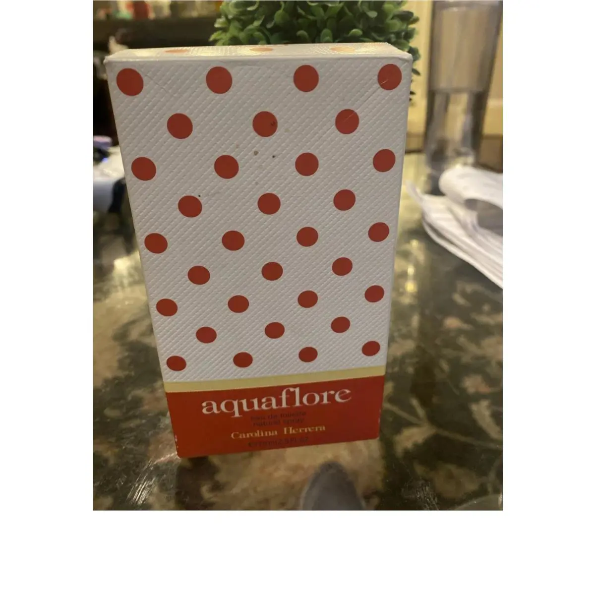Aquaflore BY Carolina Herrera 2.5oz Eau DE Toilette Spray