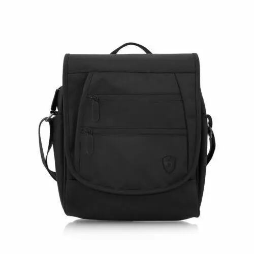 30102 Hi Lite Black Cross Body Messenger by Heys
