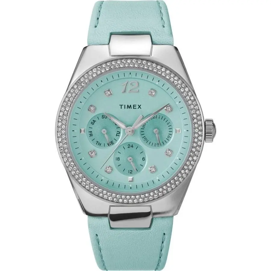 Simone Multifunction Watch TW2V80400 Light Blue by Timex