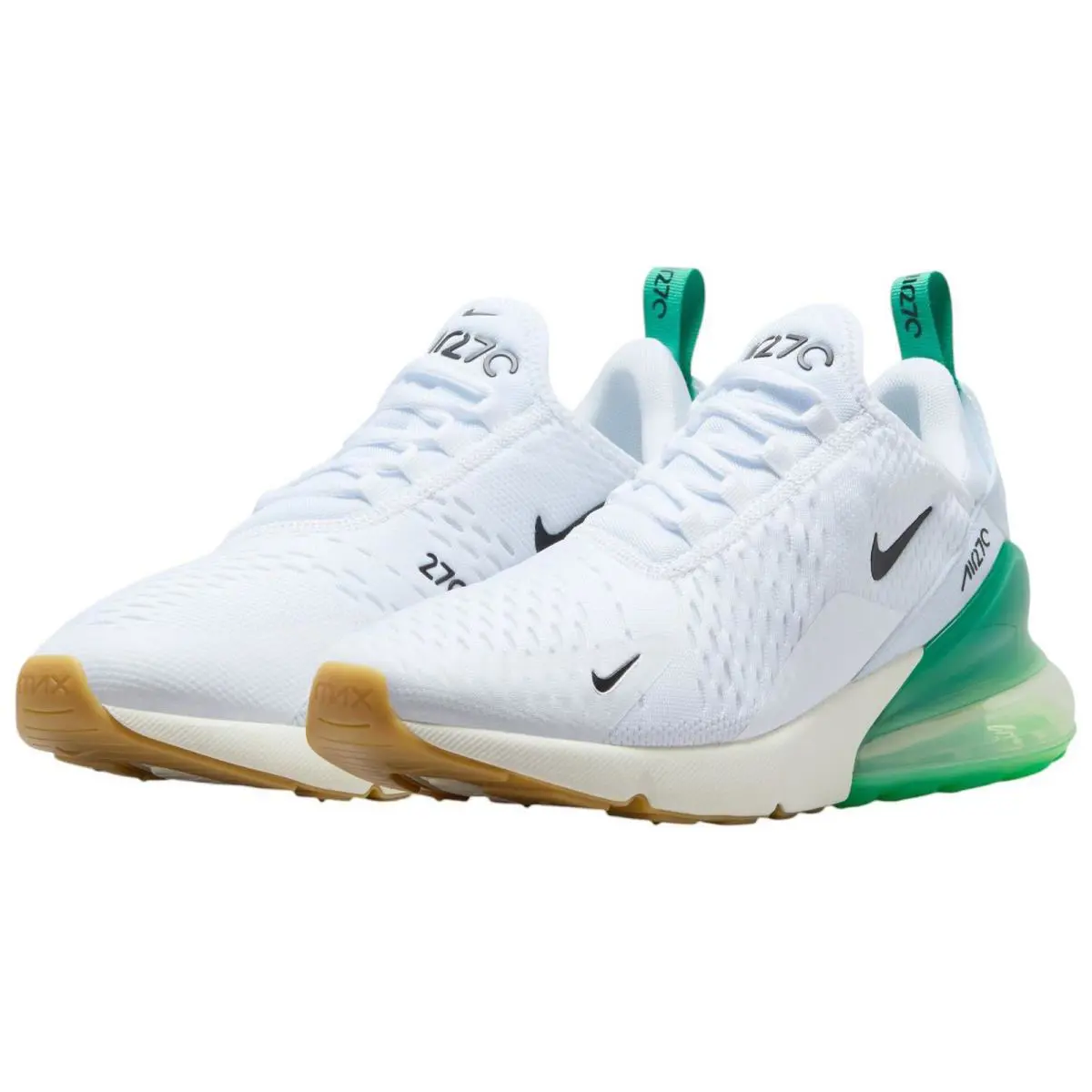 Nike shoes - Nike Air Max 270 - Air Max - AH6789-125 - White/Summit White/Stadium Green/Black 1
