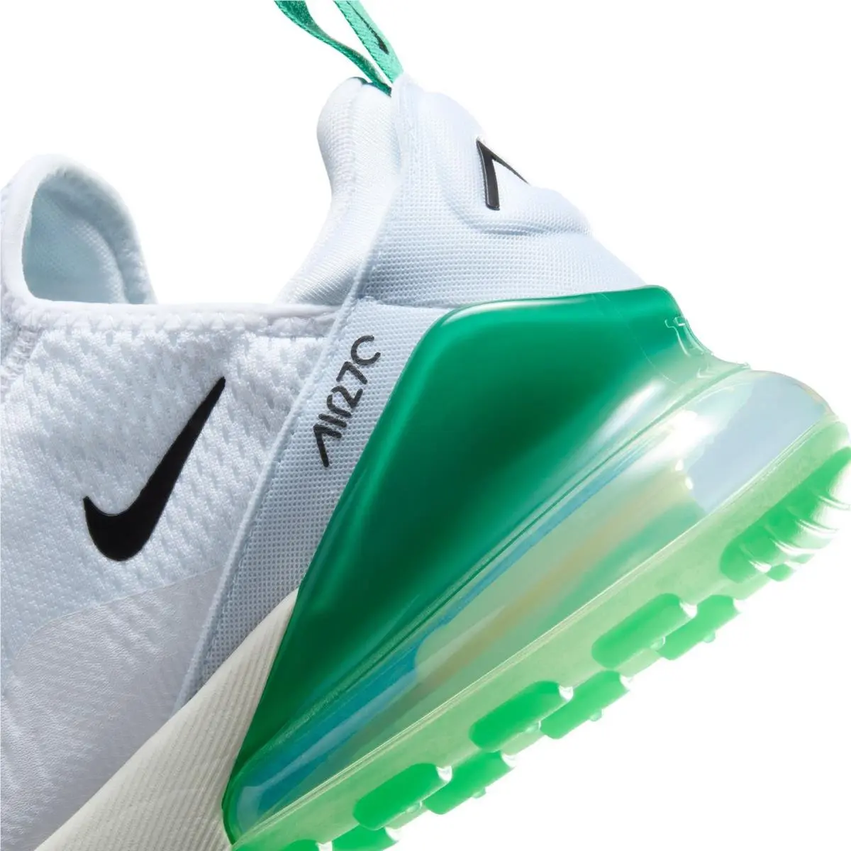 Nike shoes - Nike Air Max 270 - Air Max - AH6789-125 - White/Summit White/Stadium Green/Black 4