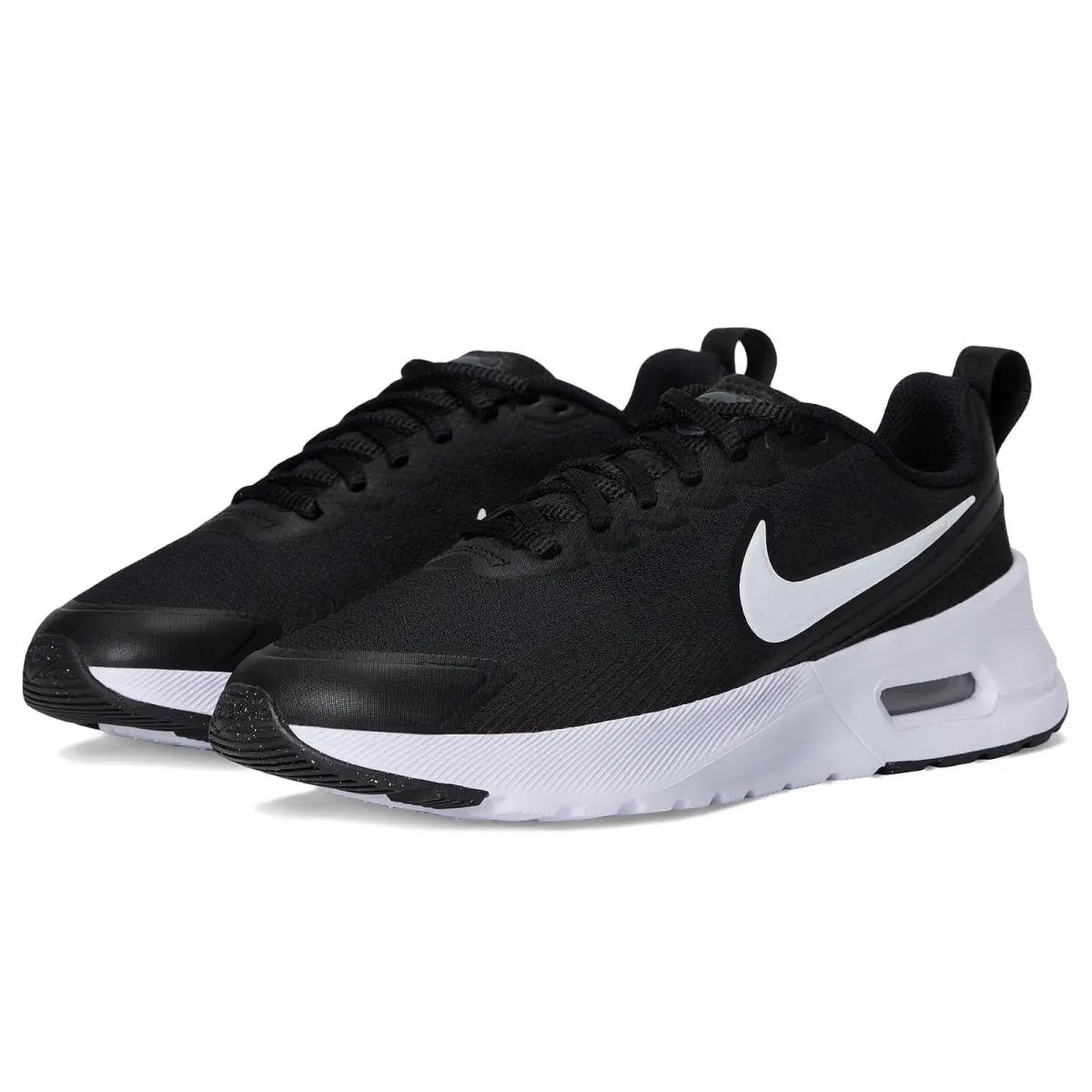 Man`s Sneakers Athletic Shoes  Air Max Nuaxis Black/White/Black/White by Nike