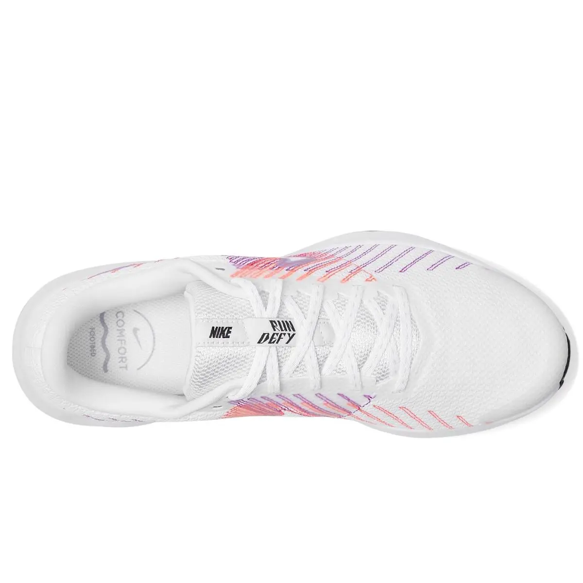 Nike shoes - White/Hydrangeas/Bright Crimson/Vivid Purple/Black 7