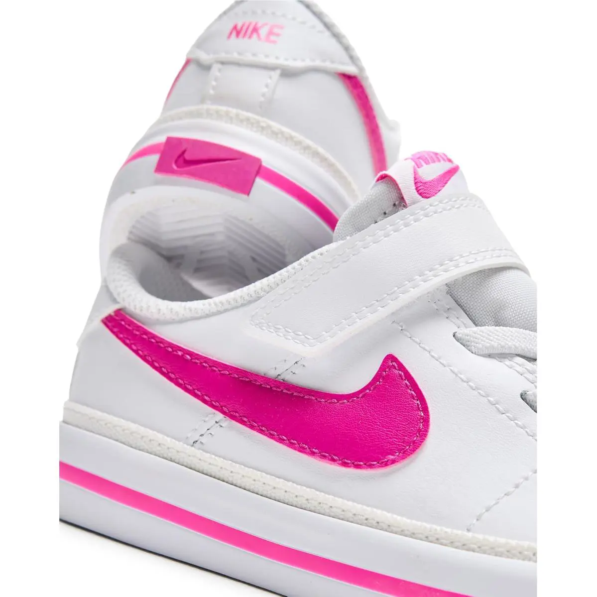 Nike shoes - White/Laser Fuchsia 4