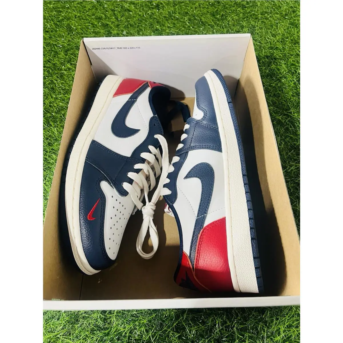 Nike shoes - Nike Air Jordan 1 - Air - HQ2993-100 - White 7