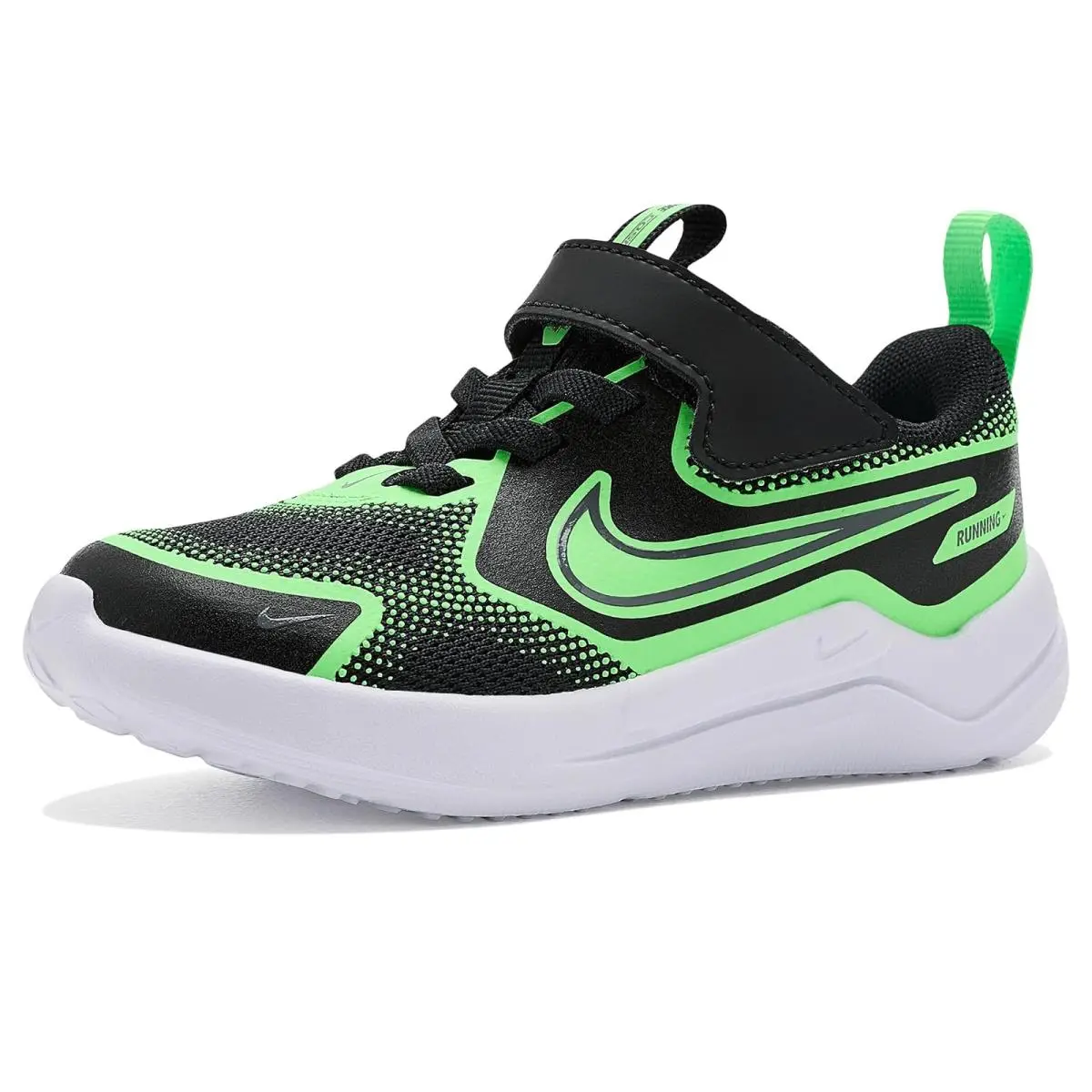 Nike shoes - Black/Cool Grey/Illusion Green 6