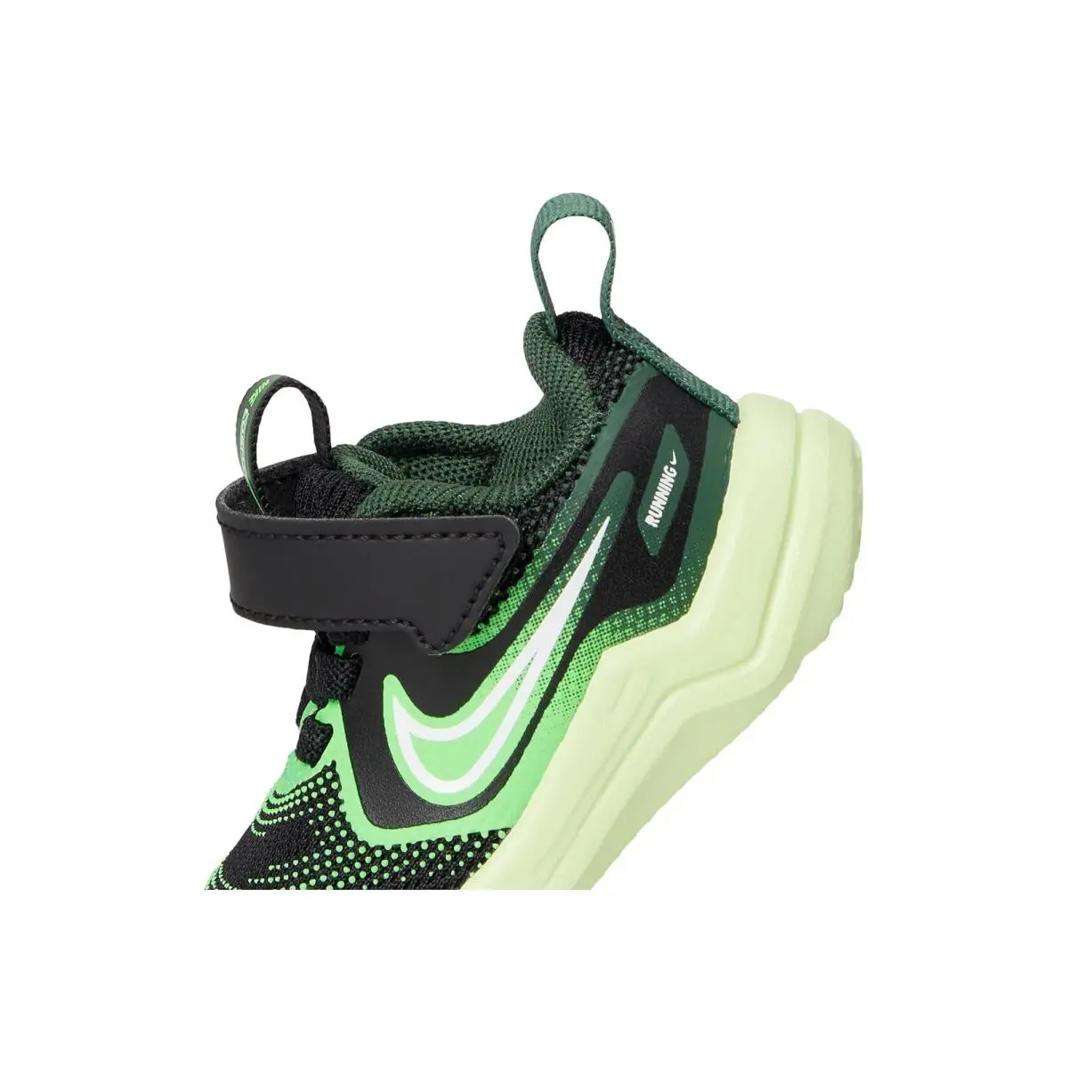 Nike shoes - Black/Cool Grey/Illusion Green 25