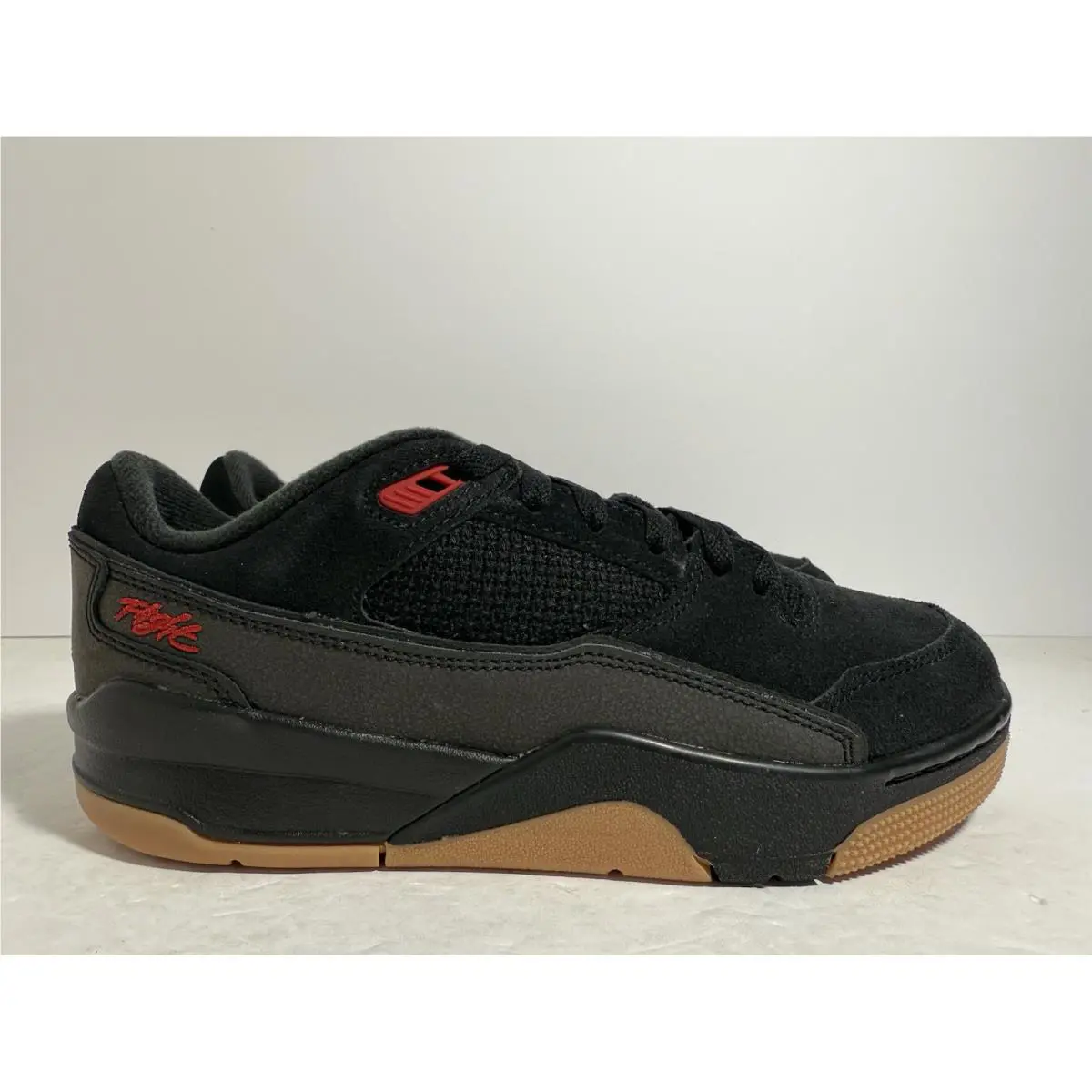 Nike shoes - Jordan Flight Court Black Gum Medium Brown - HF3333-001 - Black 0