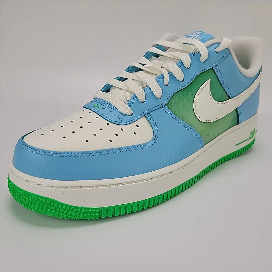 Nike shoes - Nike Air Force 1 `07 - FZ4032-407 - Aquarius Blue/Green Shock/Vapor Green/Sail 0
