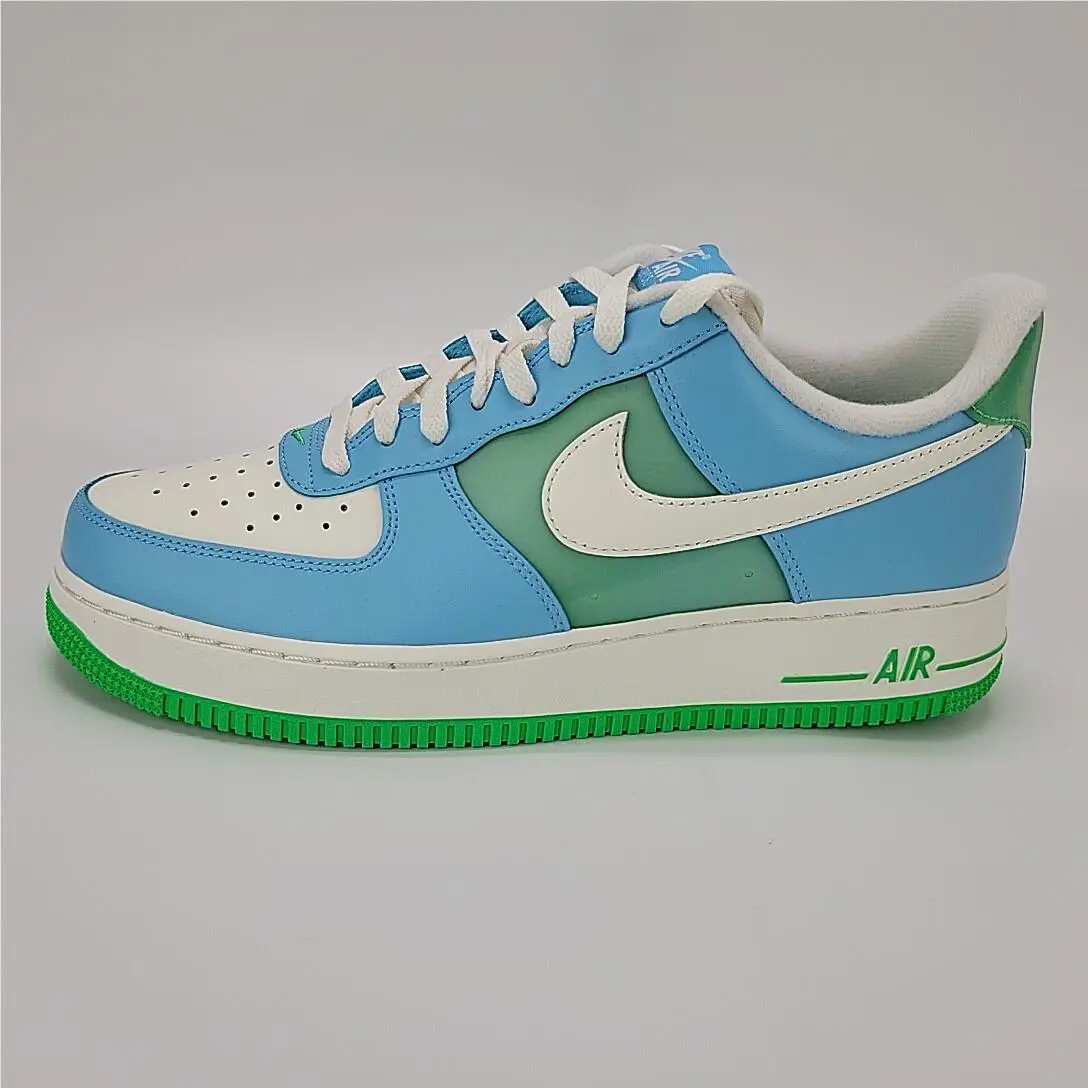 Nike shoes - Nike Air Force 1 `07 - FZ4032-407 - Aquarius Blue/Green Shock/Vapor Green/Sail 1