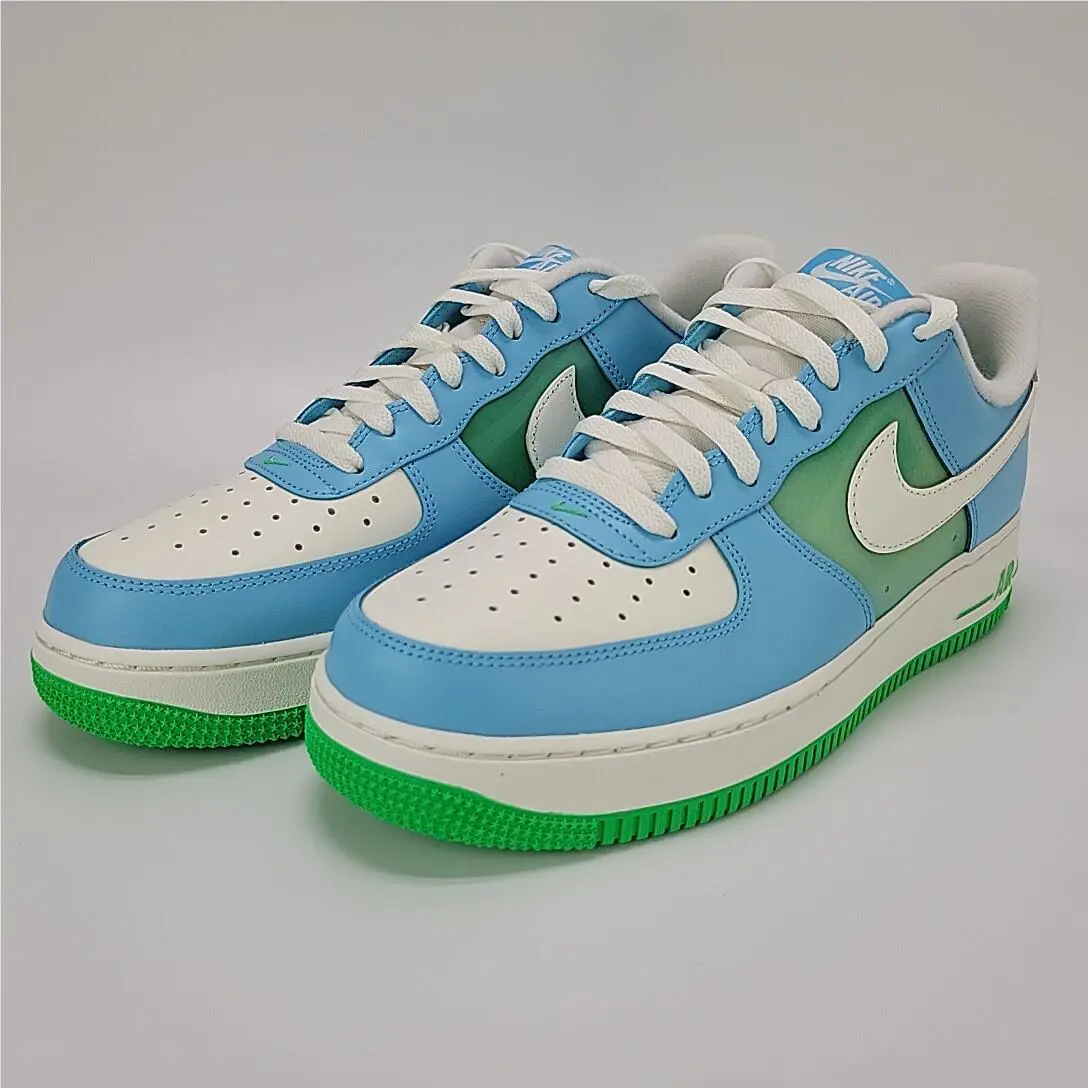 Nike shoes - Nike Air Force 1 `07 - FZ4032-407 - Aquarius Blue/Green Shock/Vapor Green/Sail 6