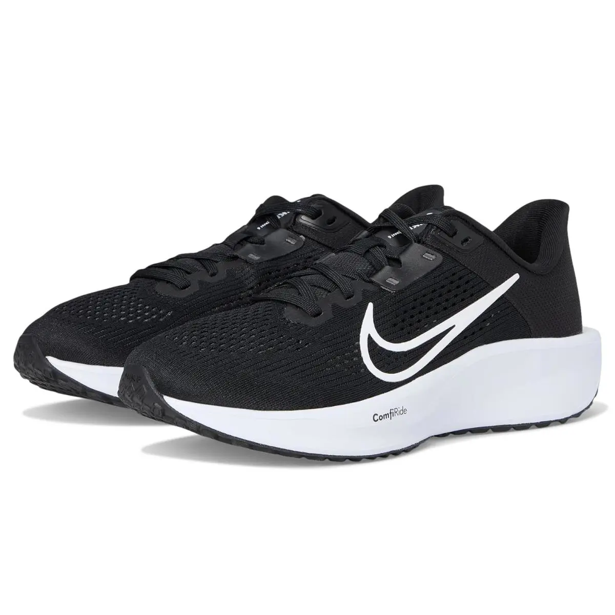 Woman`s Sneakers Athletic Shoes Nike Quest 6 - Black/White/Iron Grey