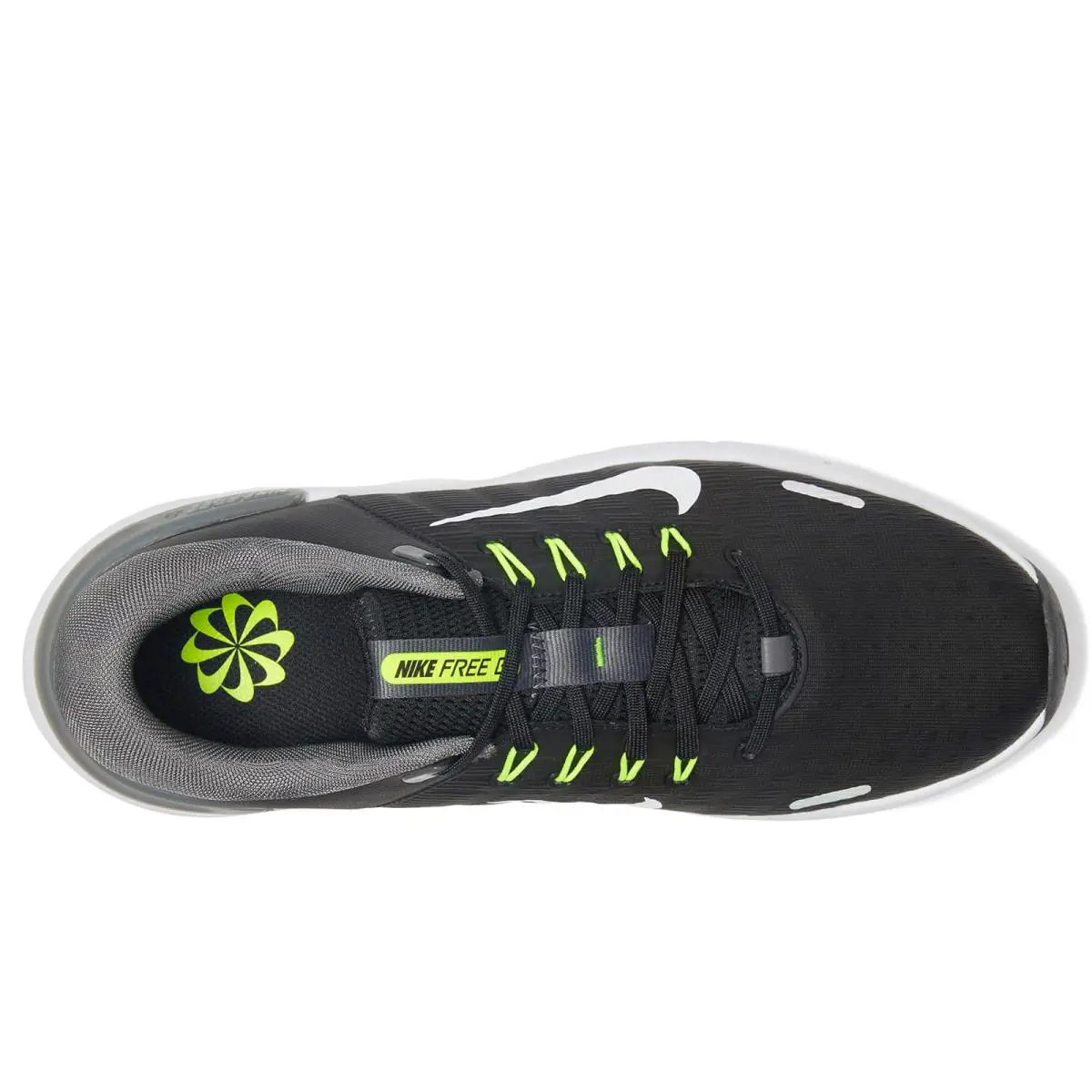 Nike shoes - Black/White/Oron Grey/Volt 0