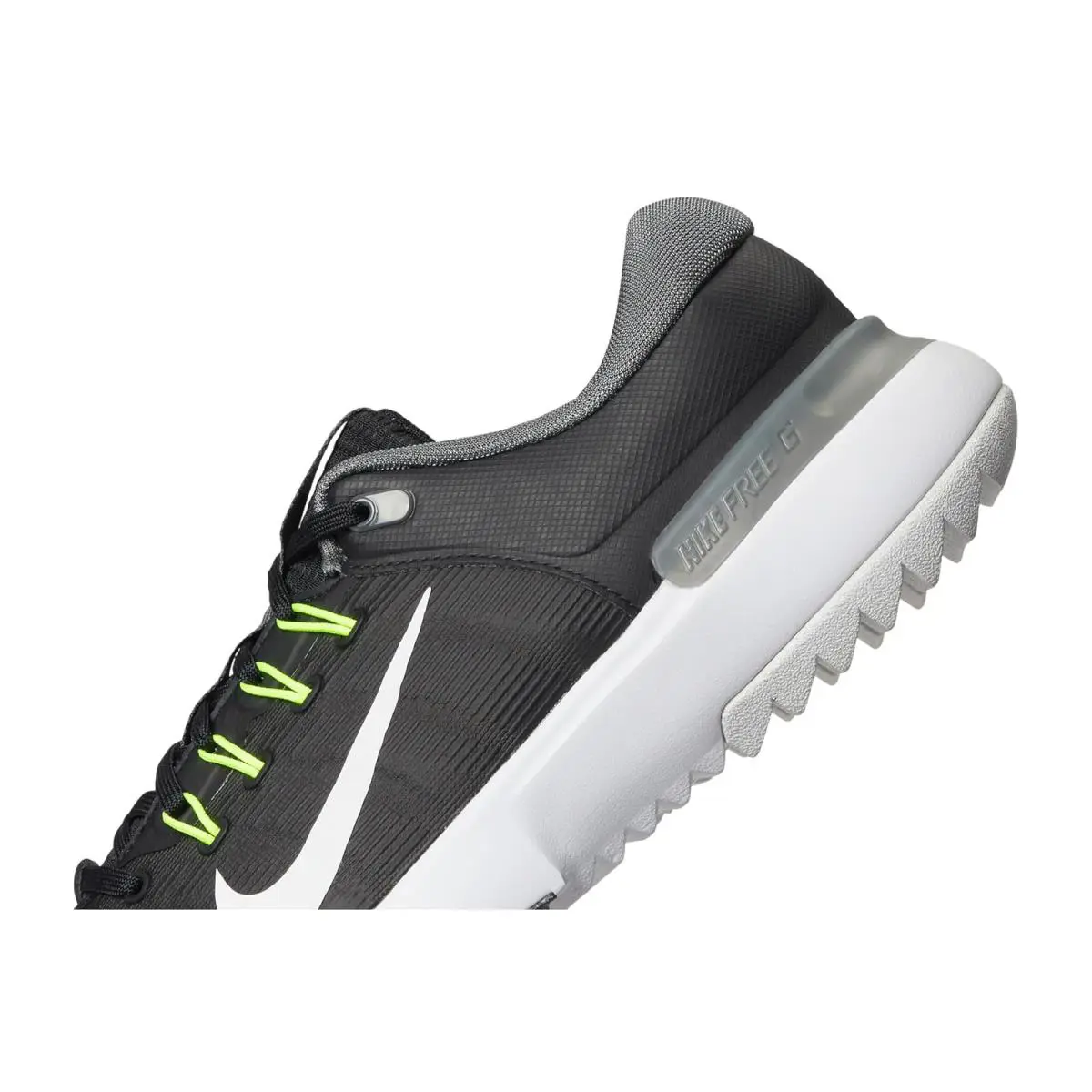 Nike shoes - Black/White/Oron Grey/Volt 4
