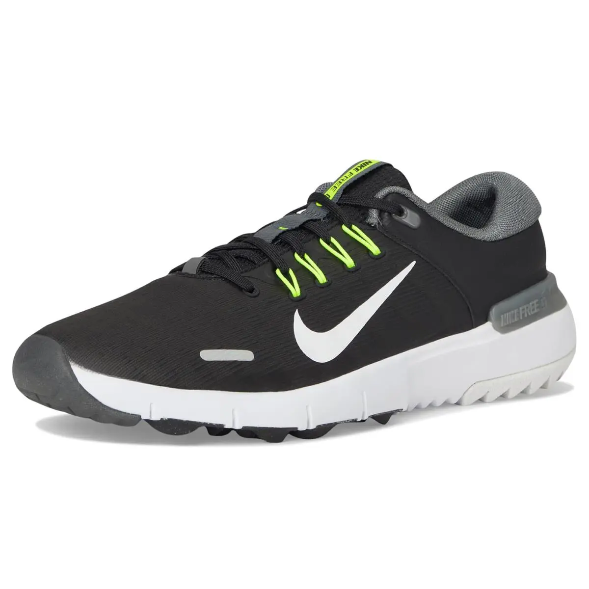 Nike shoes - Black/White/Oron Grey/Volt 5
