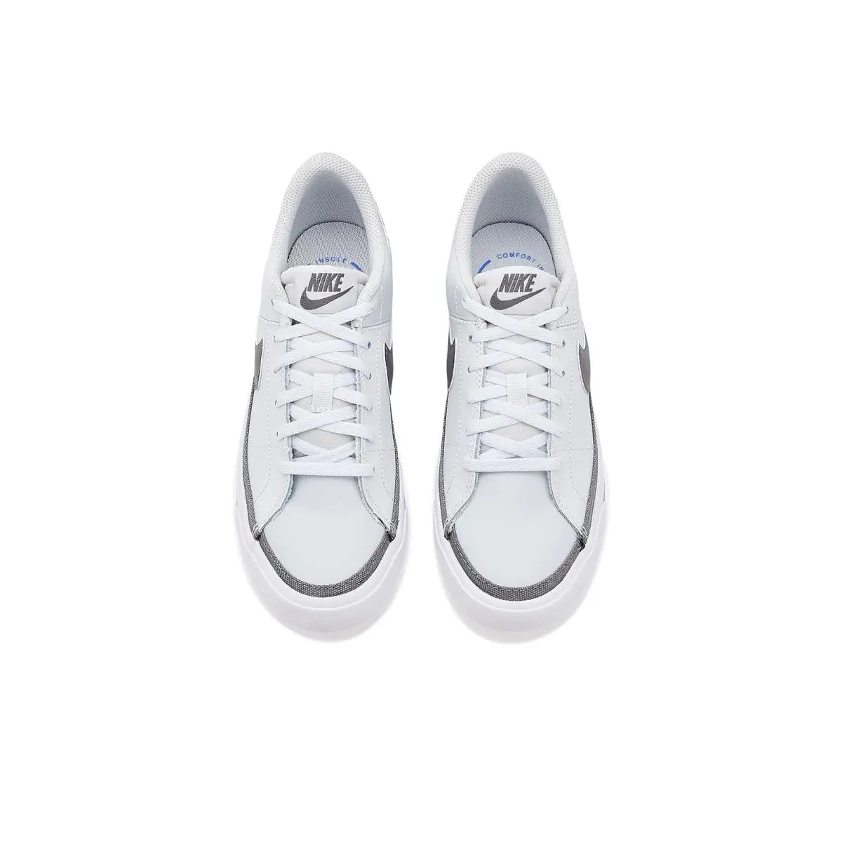 Nike shoes - Black/White/Gum Light Brown 42