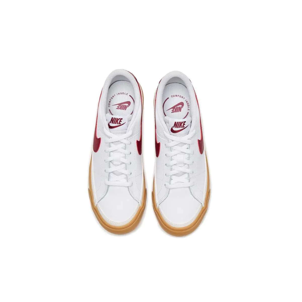 Nike shoes - Light Silver/White/Gum Dark Brown 42