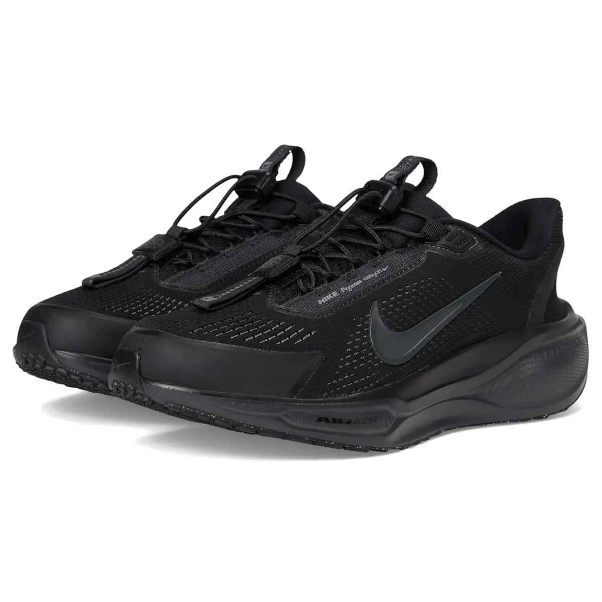 Woman`s Sneakers Athletic Shoes Nike Pegasus Easy On - Black/Anthracite/White