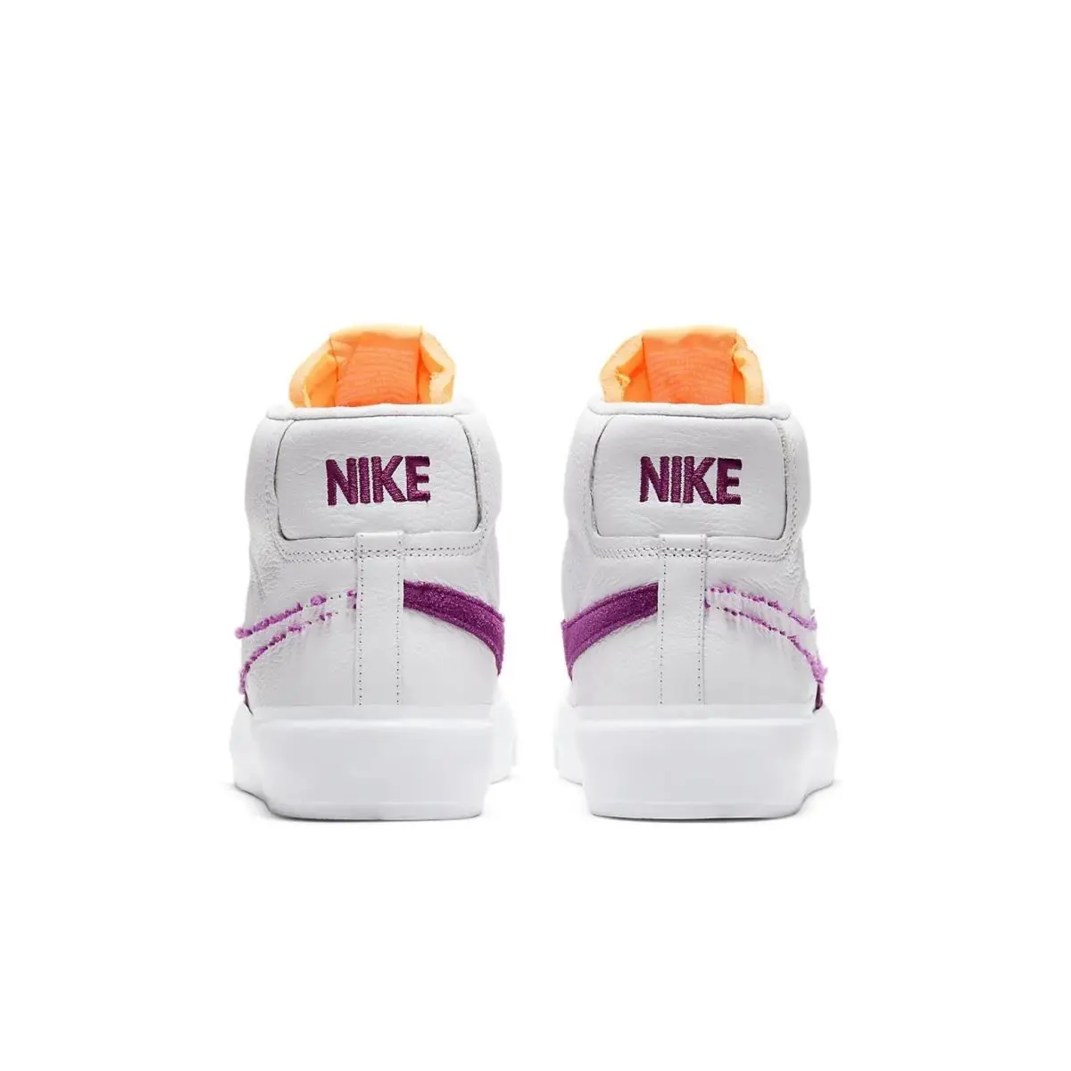 Nike shoes - Nike SB Zoom Blazer Mid - DA2189-100 - White/Viotech-White 2