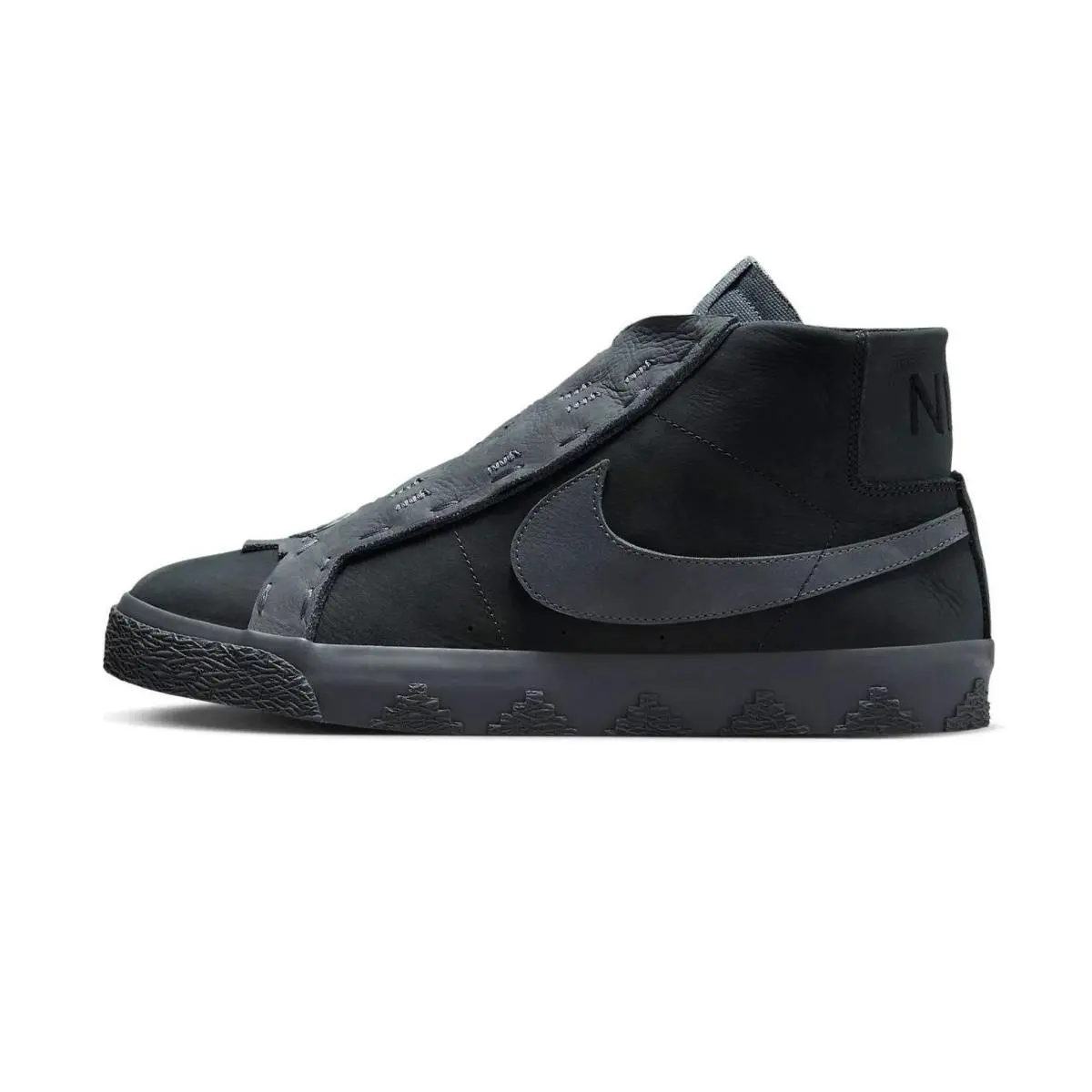 Nike Zoom Blazer Mid QS Anthracite Dark Smoke Grey FQ0792-001 166 Men`s Shoes