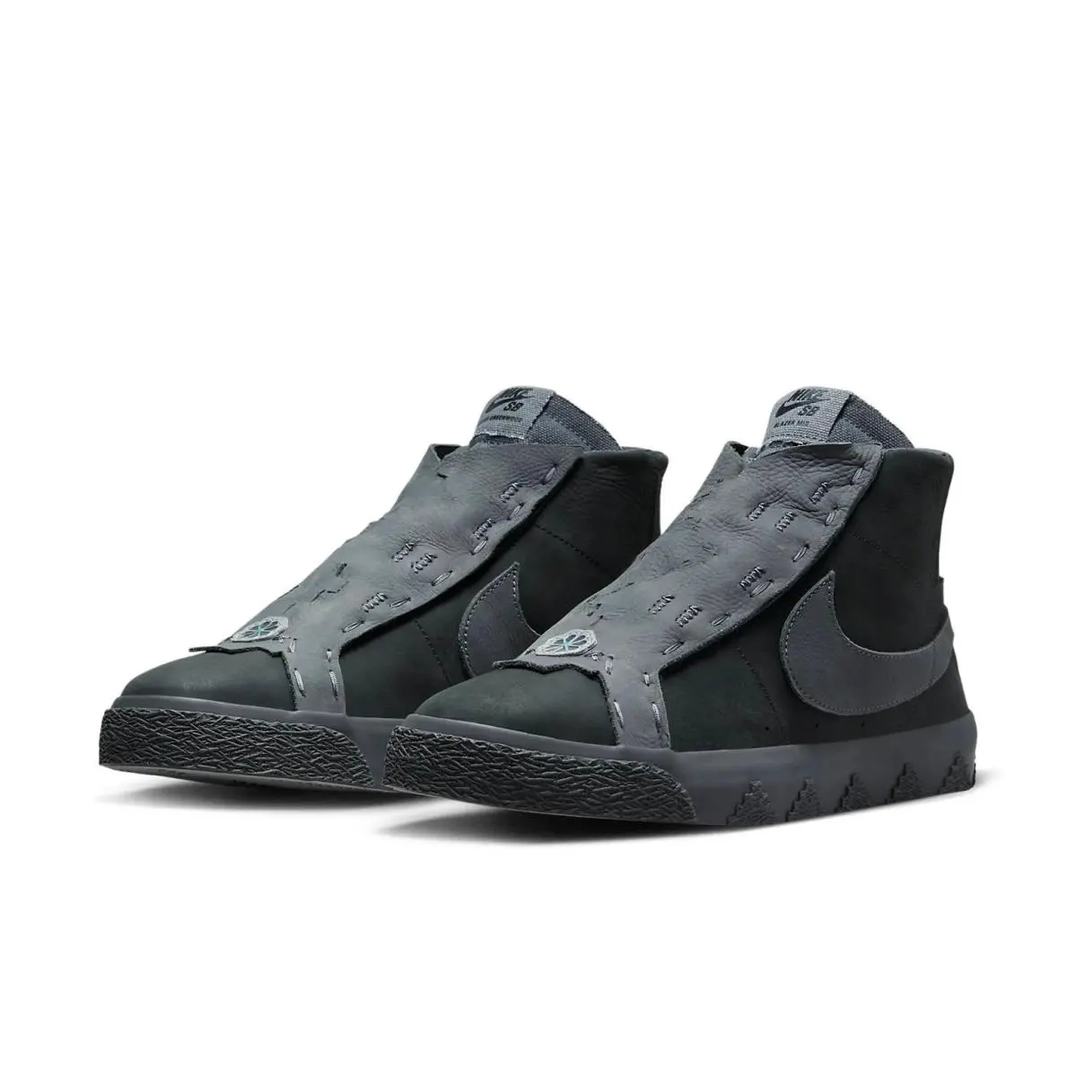 Nike shoes - Nike Zoom Blazer - Zoom Blazer - FQ0792-001 - Antracite/Dk Smoke Grey 0